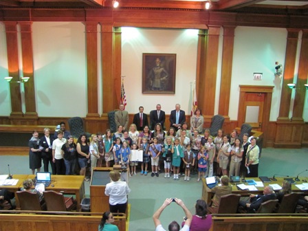 3-13-12 Girl Scouts 100th Year